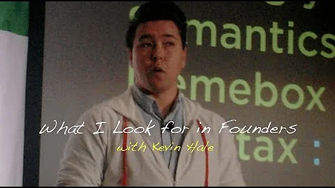 How to Spot an All-Star Founding Team with Kevin Hale