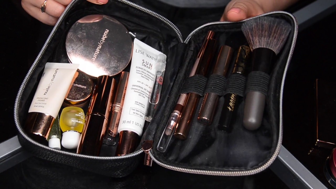 ЗАЧИСТКА КОСМЕТИЧКИ ДЛЯ ПУТЕШЕСТВИЙ: МИНИМАЛИЗМ