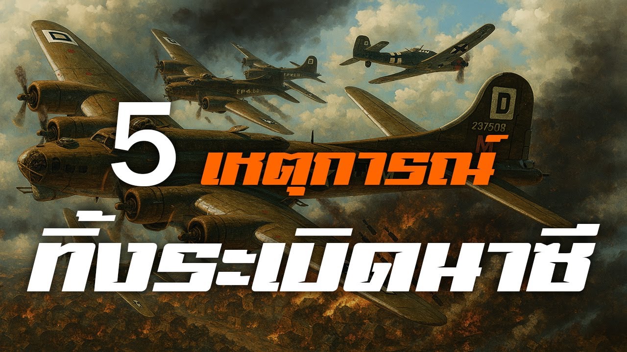 5 เหตุการณ์ทิ้งระเบิดนาซี สงครามโลกครั้งที่2