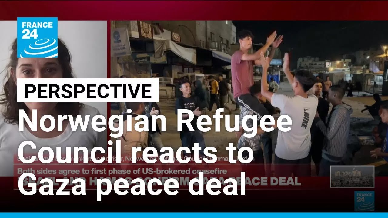 Norwegian Refugee Council hails Gaza peace deal as chance to 'scale up operations' • FRANCE 24