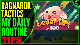 Ragnarok Tactics: Account Level 100! (My Daily Routine) Gameplay & Tips [RO Tactics: Legendary War] screenshot 1