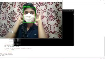 Face mask detection using python ~Sparks foundation #Task2