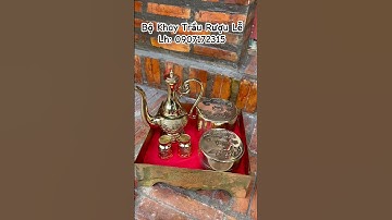 Bộ khay trầu rượu lễ (giá 3 triệu). Lh: 0907172315
