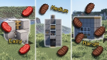 Easy to Hard Automatic Cow Farms in Minecraft 1.21+ (Java & Bedrock!)