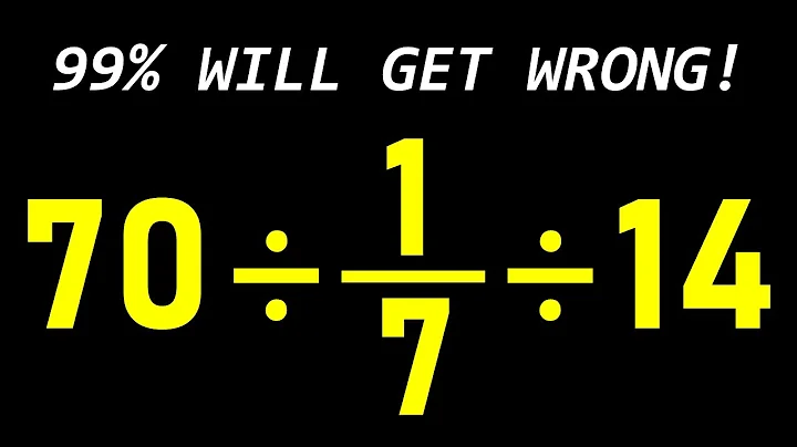 Only 1 in 5 Can Solve This Equation!