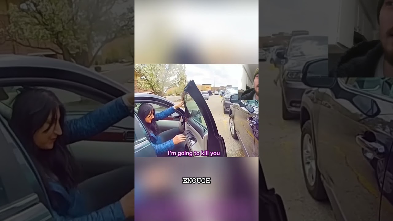 Parking Lot Fight Turns Wild! Mom Attacked, Son Defends! 