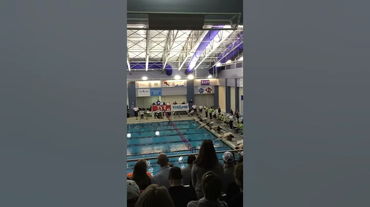 Mario Sacchetti 100 fly finals 2A states 2018 Lane 3