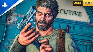 The Last of Us Part 1 Remake - "Pistol" Brutal Combat & Aggressive Gameplay (Grounded) 4K / 60FPS