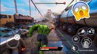 Muscle Hero - incredible muscle hulk | Android Gameplay screenshot 4
