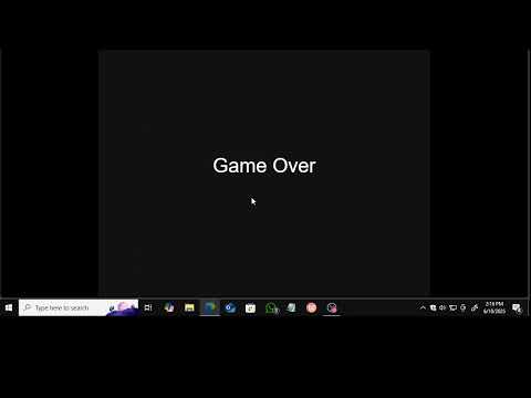 My first game in HTML, CSS and JS.
