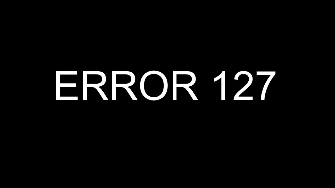 ERROR 127 PANEL ISAPER! YouTube
