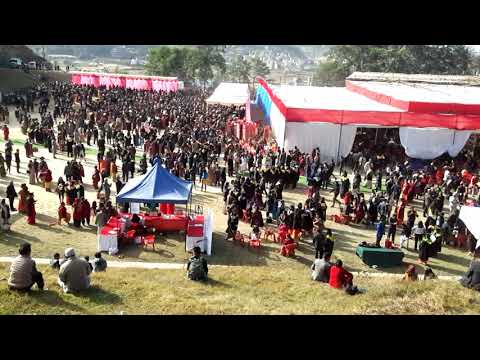 Kathmandu university kavre बाट विद्यार्थीहरुलाइ बिदाइ गर्दै ।