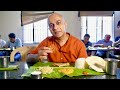 Exploring authentic tamilbrahmin vegetarian banana leaf meal at iyer mess in bengalurumalleshwaram