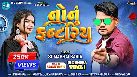 SOMABHAI BARIYA NEW Timli 2024 ll નોનું ફન્ટરિયુ ll DJ REMIX Timli