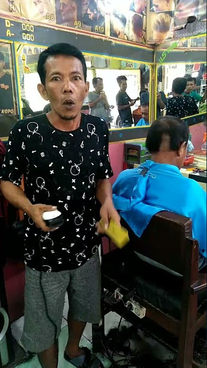 cukur gagal, ngakaak banget #shorts