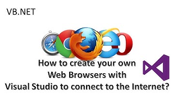 How to Create Web Browser Using Visual Studio |  VB.NET ( @Frex-IQ )