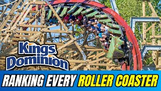 Ranking EVERY Roller Coaster at Kings Dominion  Doswell, Virginia