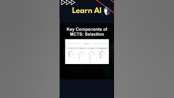 Key Components of MCTS: Selection #ai #artificialintelligence #machinelearning #aiagent #Key
