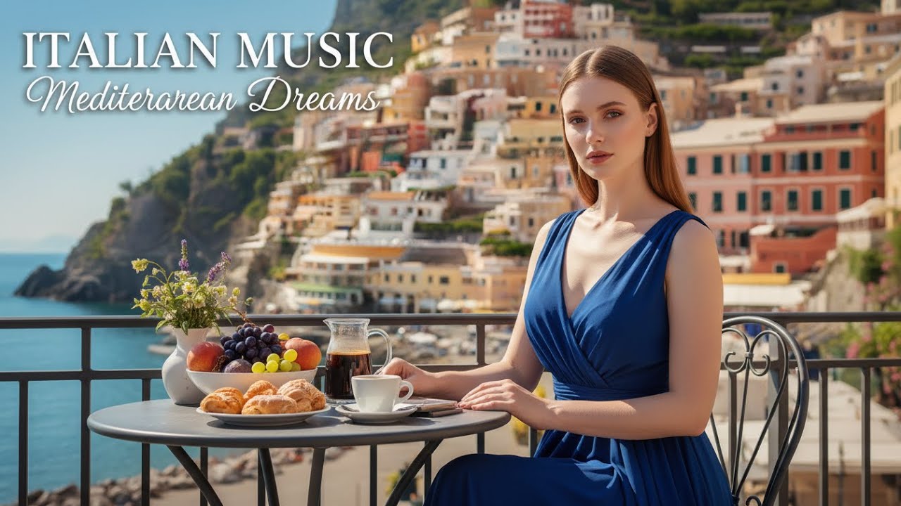 Italian Vibes & Blue Sea | Relaxing Mediterranean Music 2 Hours