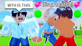 the most Craziest ONLINE DATER Game On Roblox...
