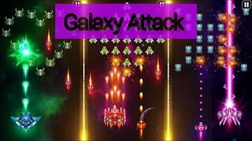Space shooter Galaxy Attack | Level 1 Boss | Best Android Game 2023 | Gameplay