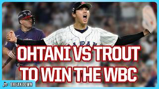 Ohtani Strikes Out Trout To Win The World Baseball Clic, A Breakdown