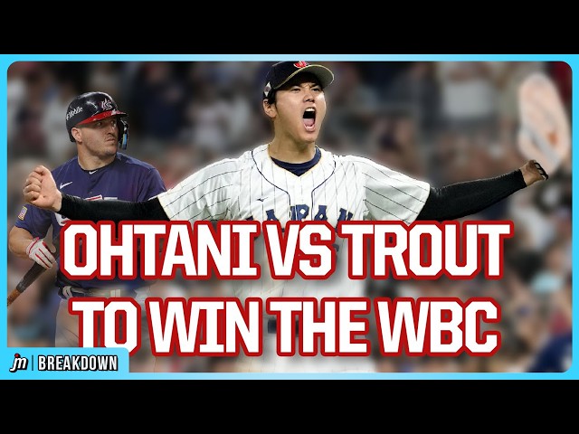 Ohtani strikes out Trout to win the World Baseball Classic, a breakdown