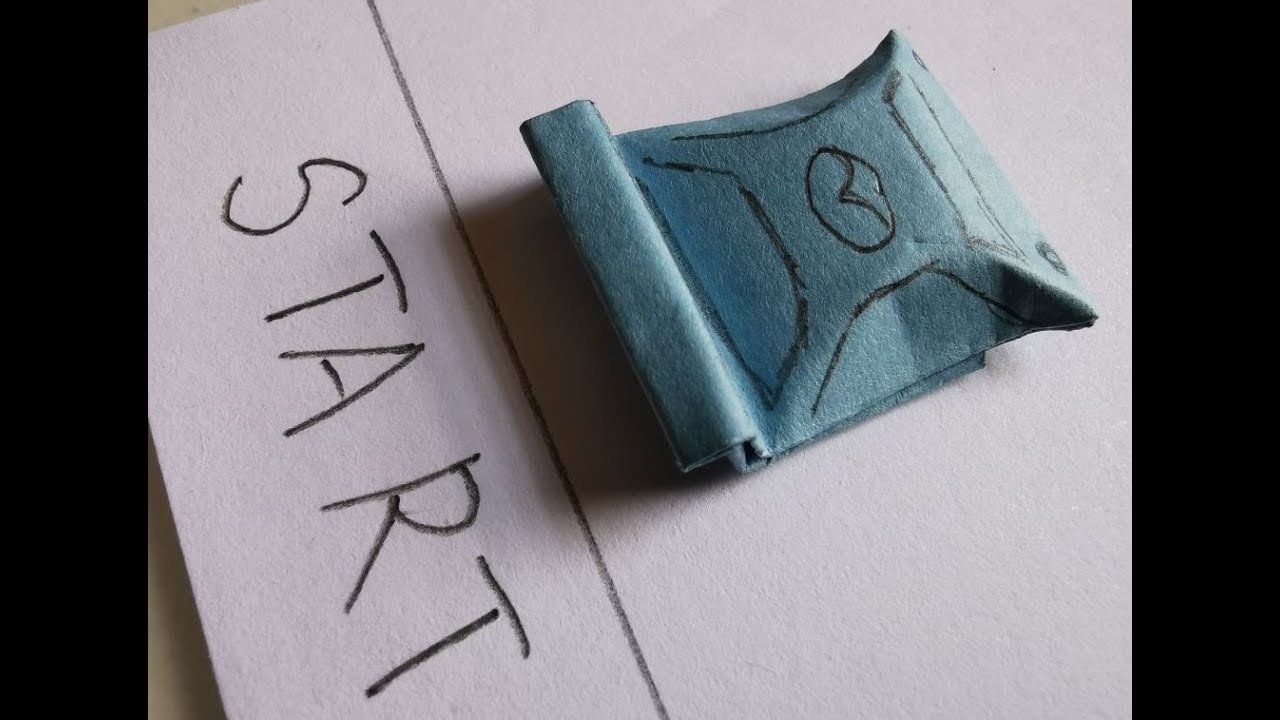 Home Made Paper Car Game Level 2 - YouTube