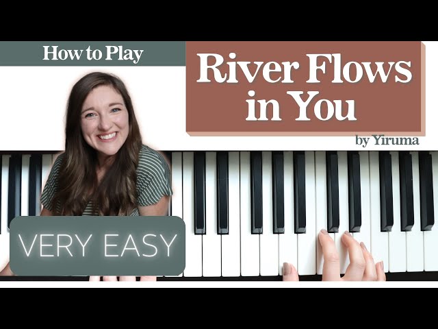 Easy Piano Tutorial: How to Play River Flows in You for Beginner Piano class=