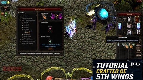 ¡Así se hacen las alas de nivel 5 en MuOnline!