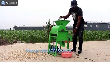 Customer feedback Peanut sheller / groundnut sheller / peanut shelling machine