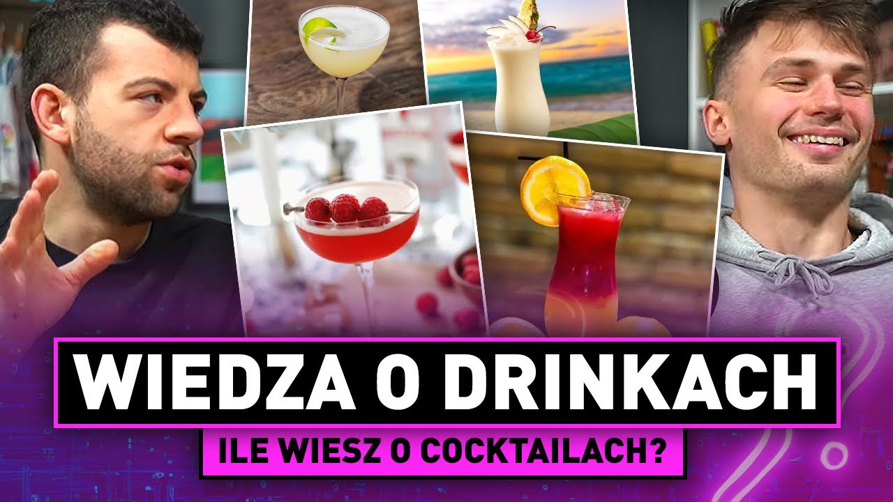 QUIZ COCKTAILOWY! Odgadnij GŁÓWNY SKŁADNIK! BANALNA WIEDZA z MIKSOLOGII?