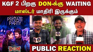 Don - Private Party Public Reaction | Don - Private Party Song Reaction | Don 3rd Single Reaction