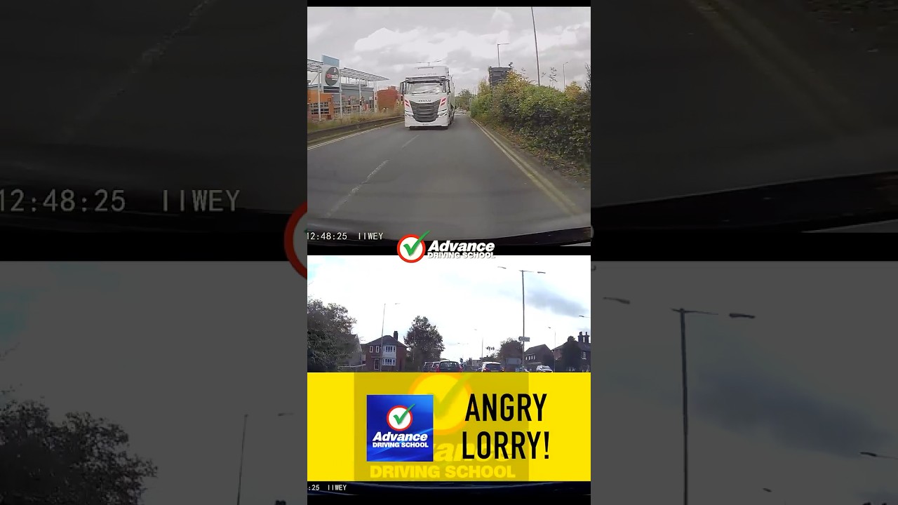 Angry Lorry Driver!