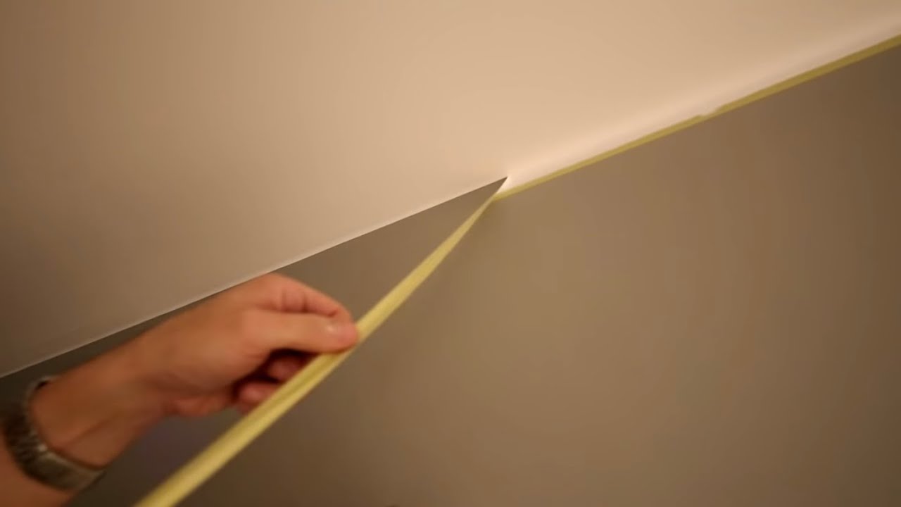 How To Tape Ceiling For Painting Mycoffeepot Org