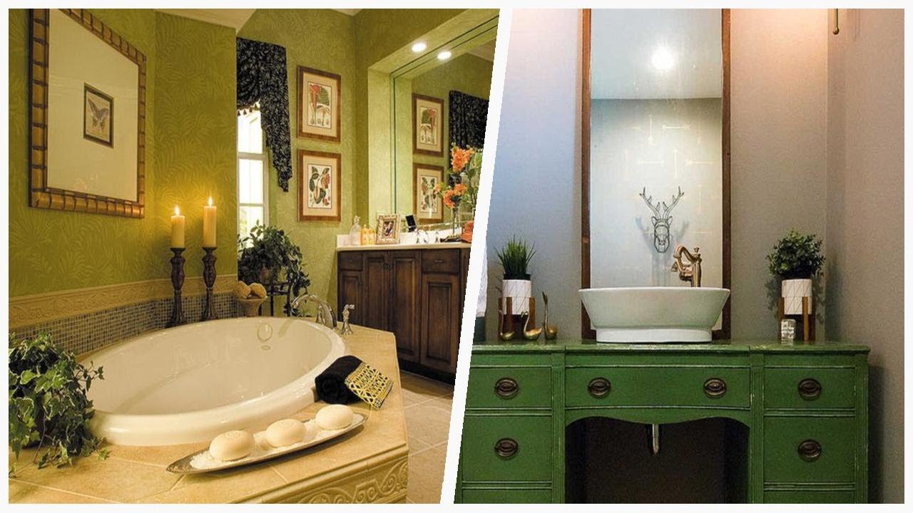 75 Farmhouse Green Bathroom Design Ideas You'll Love ⭐️ YouTube
