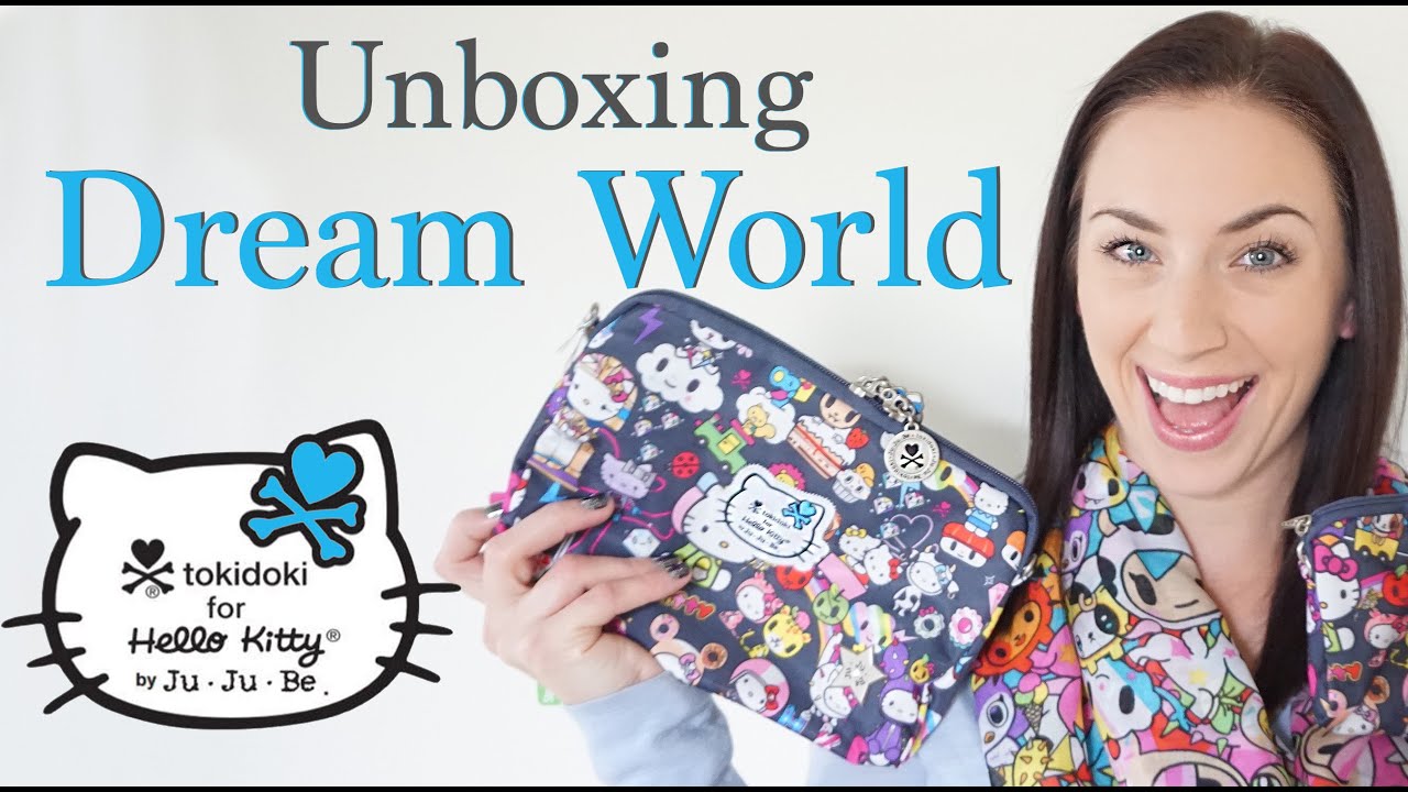 DREAM WORLD Ju Ju Be x tokidoki x Hello Kitty Unboxing + Up Close