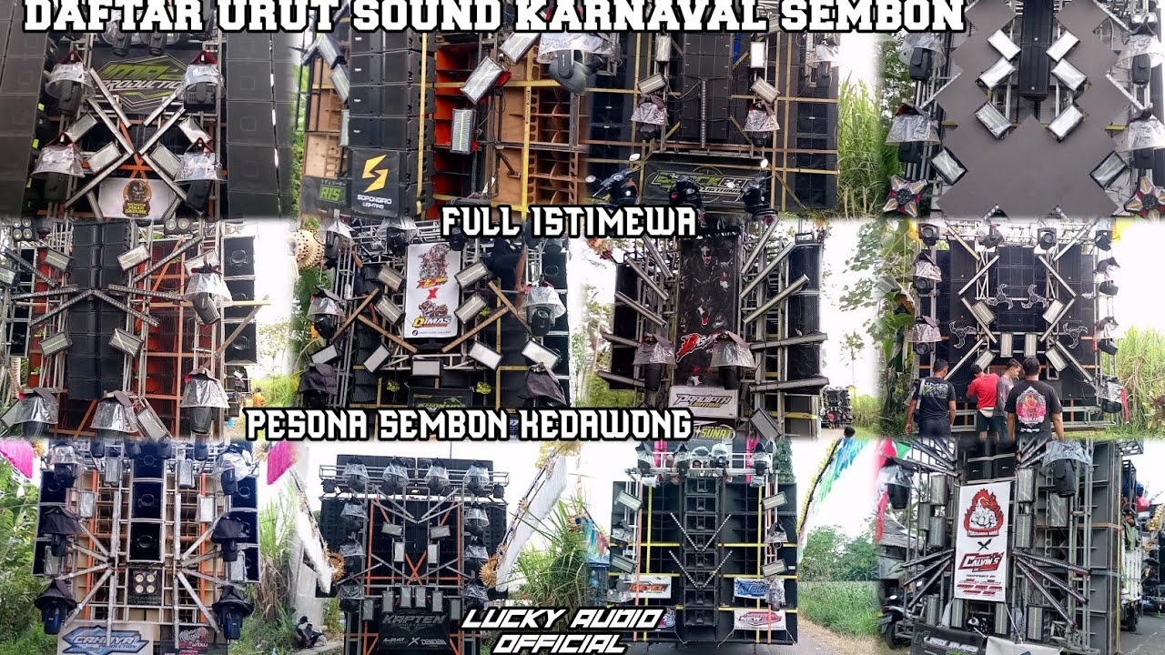 DAFTAR SOUND KARNAVAL SEMBON LUMAJANG 