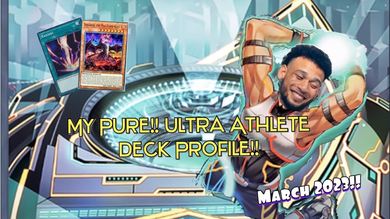 athlete yugioh card Generic Complete Custom Deck for Yu-Gi-Oh! Noah Lyles and his 'Yu-Gi-Oh!'