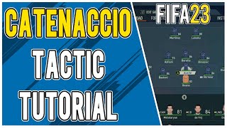 How to Make a Catenaccio Tactic in FIFA 23 | Custom Tactics Tutorial screenshot 5