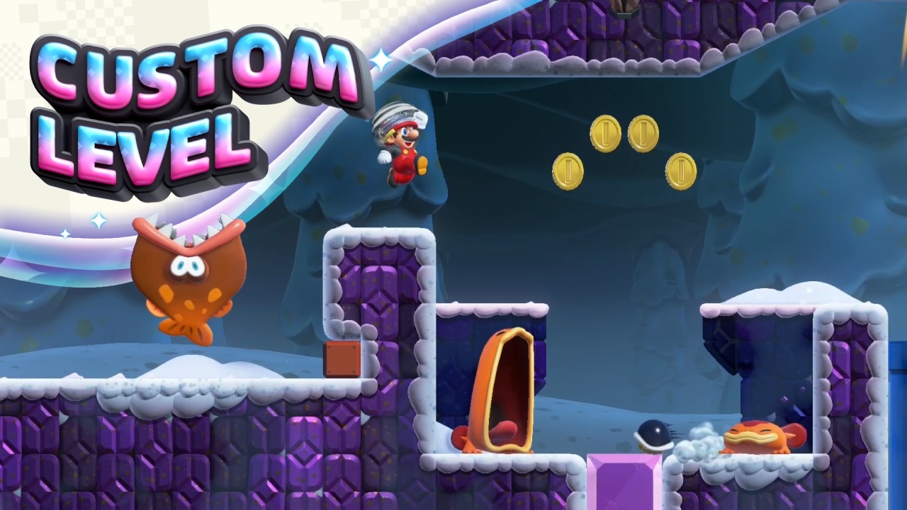 Super Mario Bros. Wonder Custom Level - 