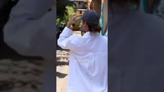 Celebrity Haay Itni Garmi-Malaika Arora in Green Top with White Long Shirt outside Yoga #malaikaarora Wealth