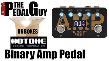 ThePedalGuy Unboxes the Hotone Binary Amp Pedal