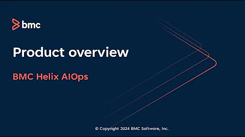 Overview of BMC Helix AIOps