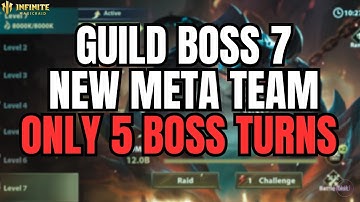 GUILD BOSS 7 - Only 5 Boss Turns! 🥳 (Can We 1 Shot The Boss Soon?) 🤔 | IMR - [Infinite Magicraid]