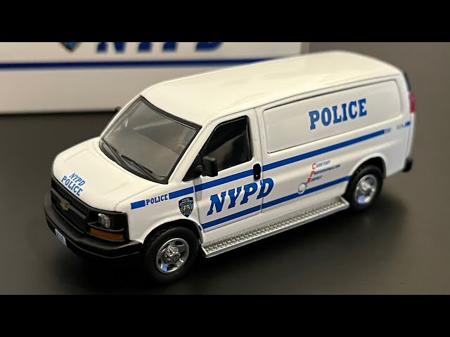 596 NYPD Chevy Express Van ￼1/64 scale - YouTube