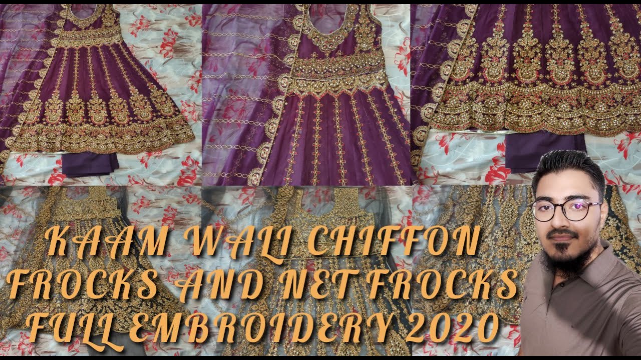 net wali frock design