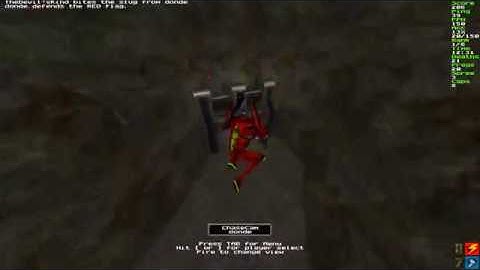 Evangelion Battle Suit Flying The Pit Quake 2 CTF RailwarZ