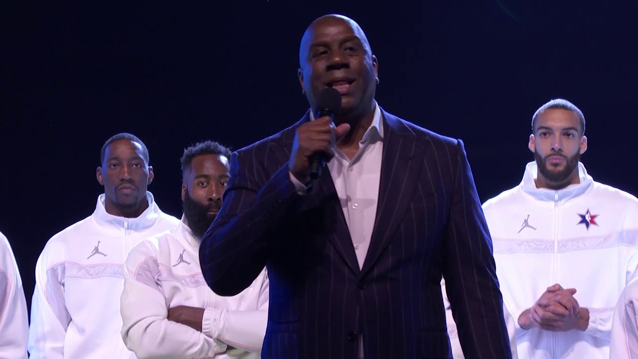 Magic Johnson Reflects On Deaths Of David Stern And Kobe Bryant Before Nba All Star Game Youtube