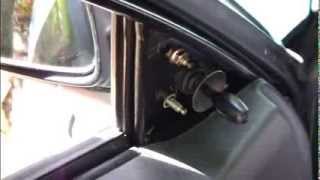 How to replace side mirror All parts Toyota Corolla. Years 1995 to 2001.